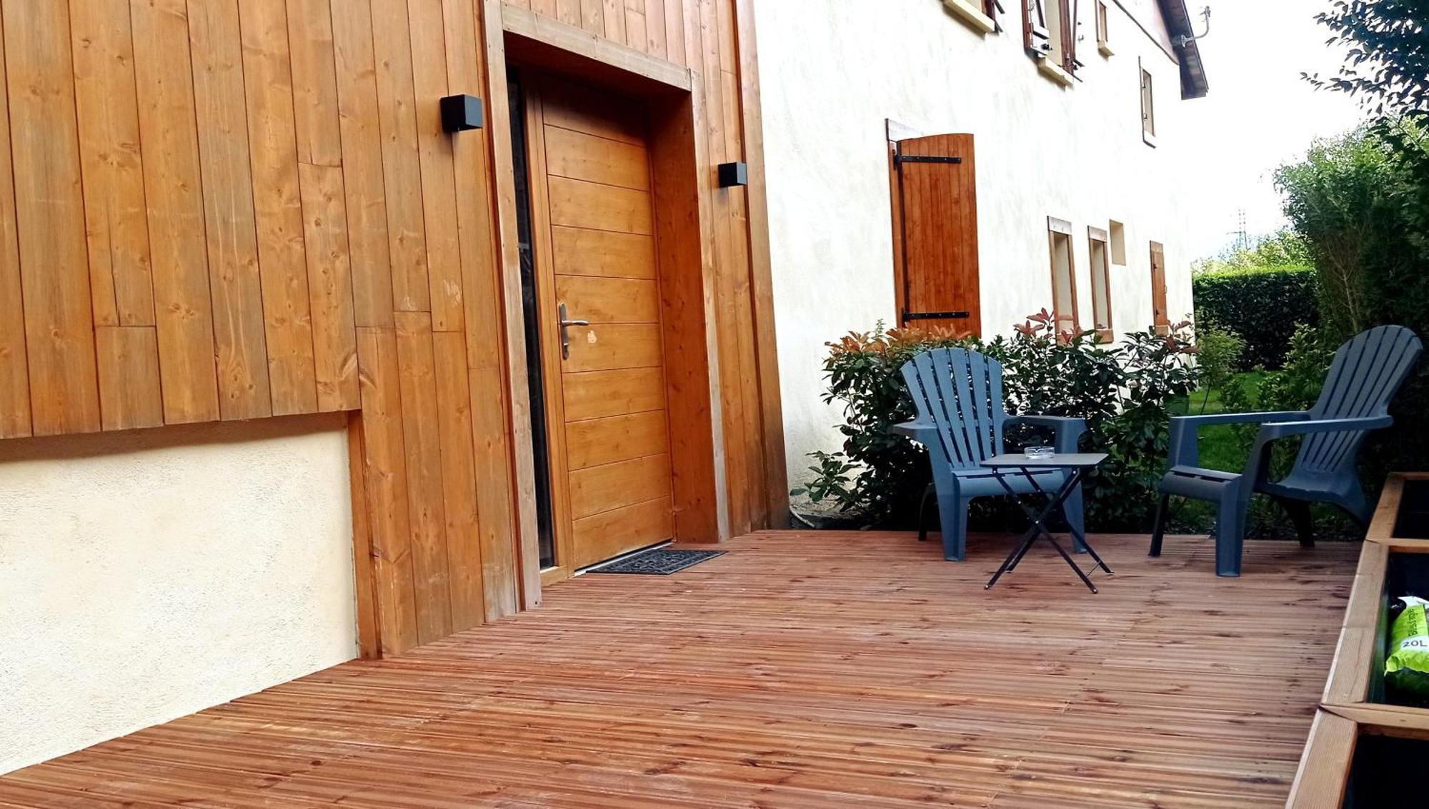*Spacieux T3 Campagne Proche Lac* Magland Exterior foto